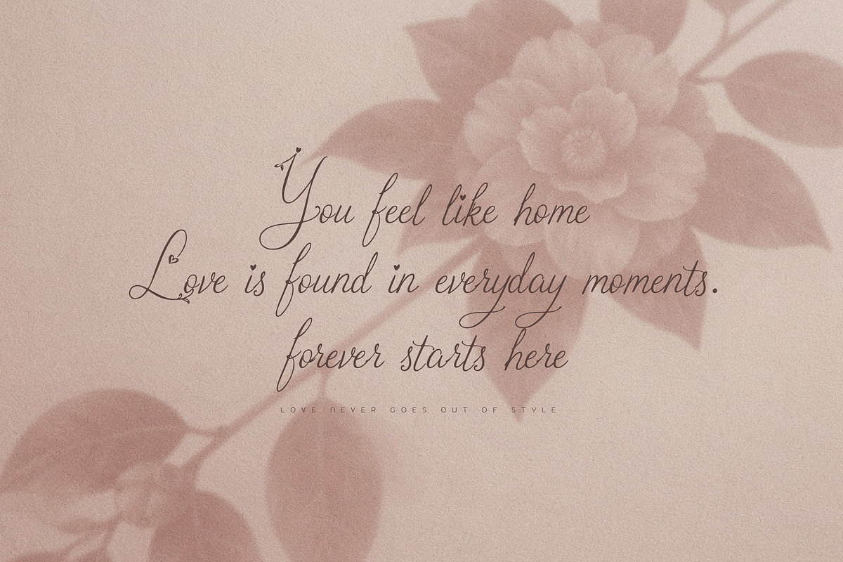 Arine Rosevaly - Romantic Script, a Script Font by HypeWorksCo (Photo 2 of 15)