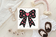 Valentine Valentine Coquette Bow PNG, an Illustration by CraftArtStudio (Thumbnail 4 of 4)