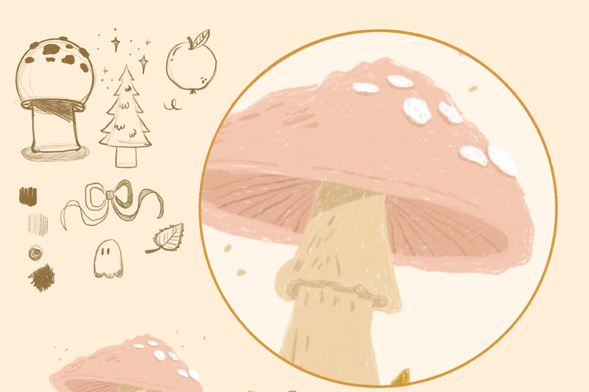 Sketchbook Brush Set for Procreate, a Brush Add-On by Sometimes Crafter Studio (Photo 5 of 17)