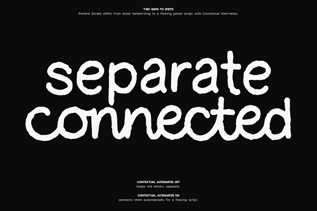 Penlore - Typeaface with 11 fonts, a Handwritten Font by VP Fonts (Photo 17 of 23)