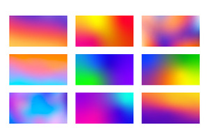 27 Colorful Gradient Backgrounds