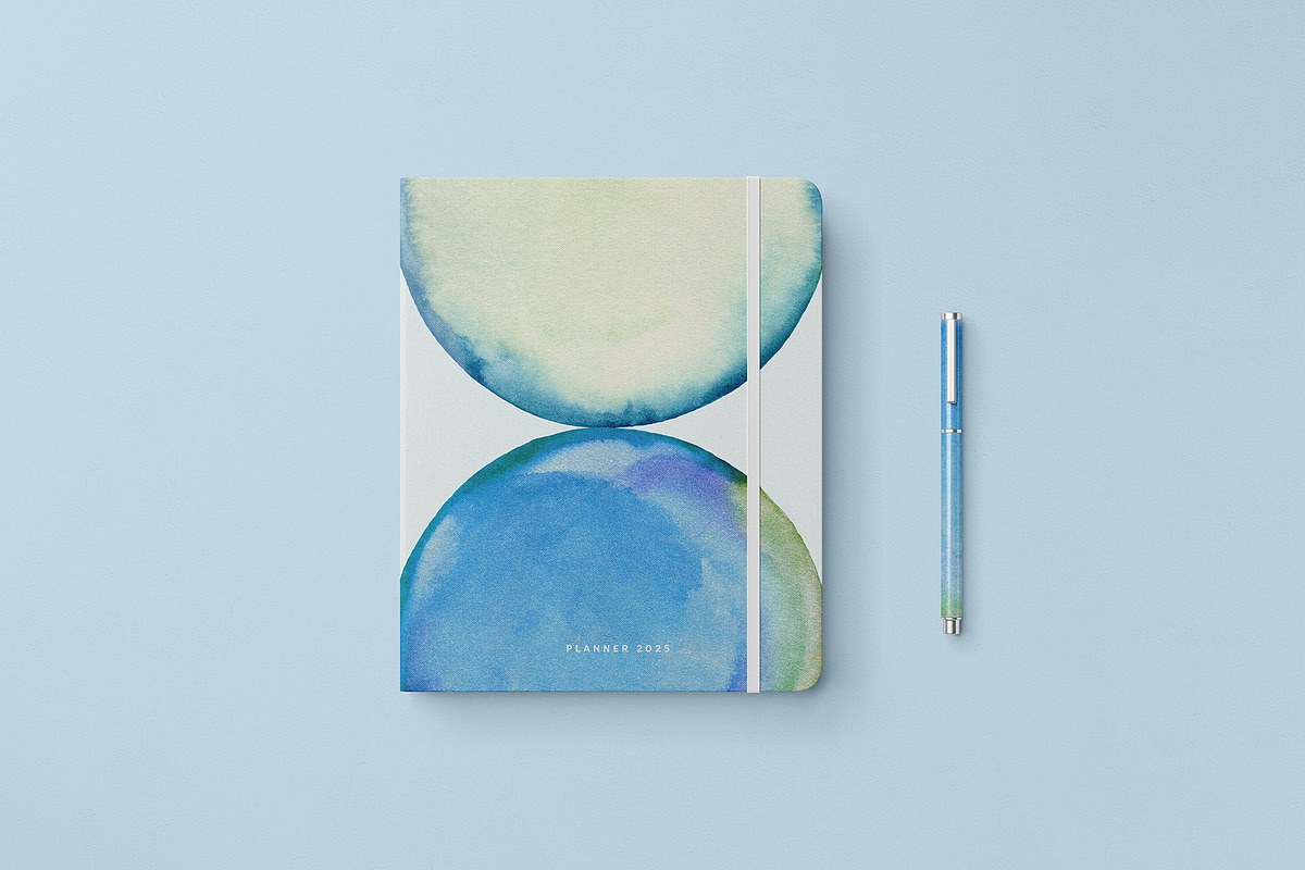 Watercolor Circles, an Object Graphic by Basia Stryjecka (Photo 11 of 16)