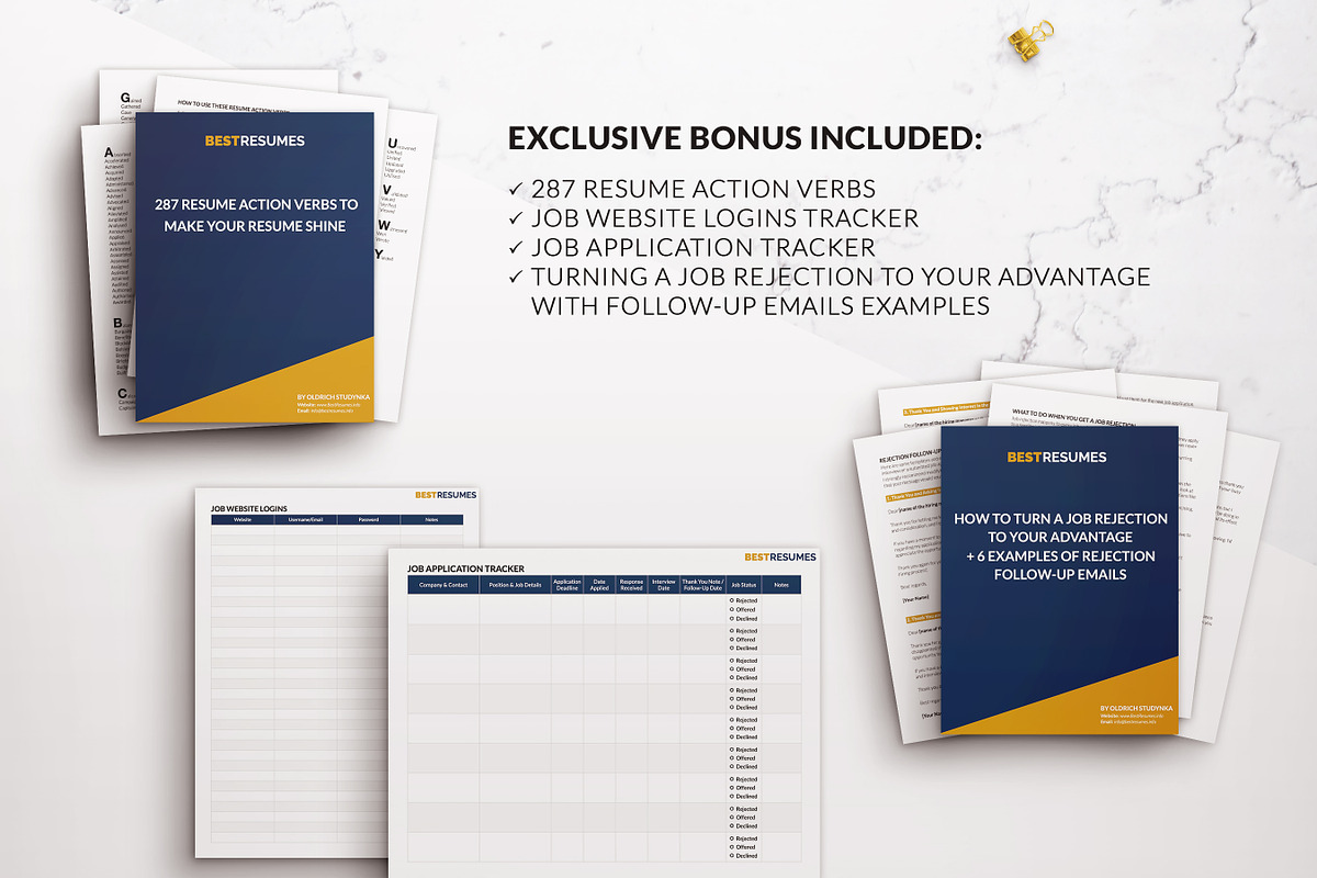 Modern ATS Resume Template, a Resume Template by BestResumes.Co (Photo 7 of 9)