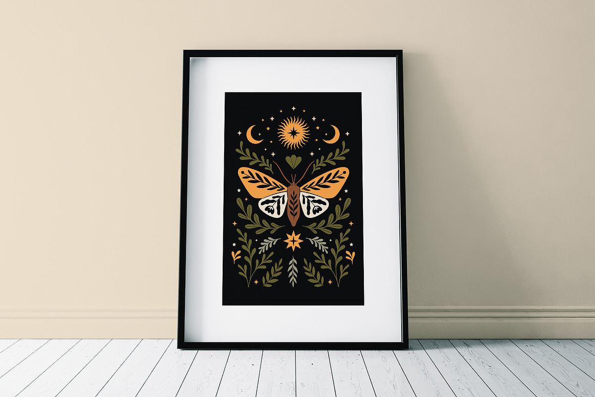 Dark Magic Forest Graphics Set, an Animal Illustration by Katerina Osa (Photo 7 of 12)
