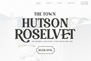 Heaven Scape - Stylish All Caps, a Serif Font by Bale Type (Thumbnail 6 of 10)