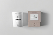 Candle & Box Mock-up, a Merchandise Mockup by zippypixelstudio (Thumbnail 6 of 8)