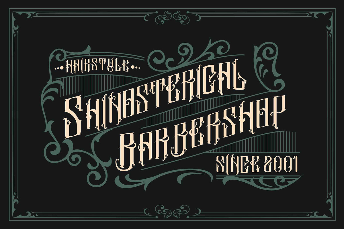 Godfrey - Classic Blackletter, a Blackletter Font by Brightone (Photo 2 of 9)