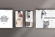 Minimal Website Mockup Scene Creator, an iPhone Mockup by Studio Dara (Thumbnail 11 of 24)