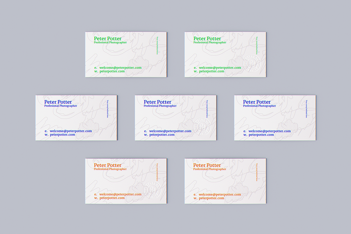 Business Card MockUp v2, a Print Template by coloformia (Photo 5 of 11)