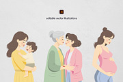 Mother’s Day Card Set, a Card Template by Chist Design (Thumbnail 3 of 3)