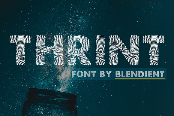 finger print font preview 5