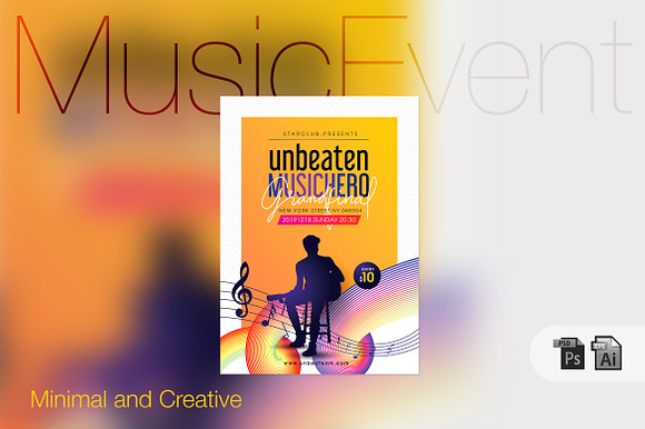 Music Event & Contest Poster preview 2