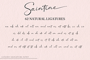 Saintine | Classy Signature Font, a Script Font by Rissyletter Studio (Thumbnail 12 of 13)