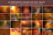 Colorful Fall Photo Overlays preview 6