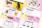 Colorful Wix Editor Sales Template, a Wix Template by Template Twist Shop (Thumbnail 6 of 10)