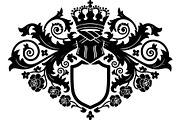 Royal Crest Shield Bundle, an Object Graphic by Creativeshirt (Thumbnail 5 of 20)