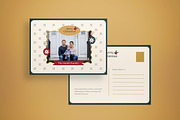 Christmas Greeting Card, a Card Template by graphicook (Thumbnail 3 of 3)