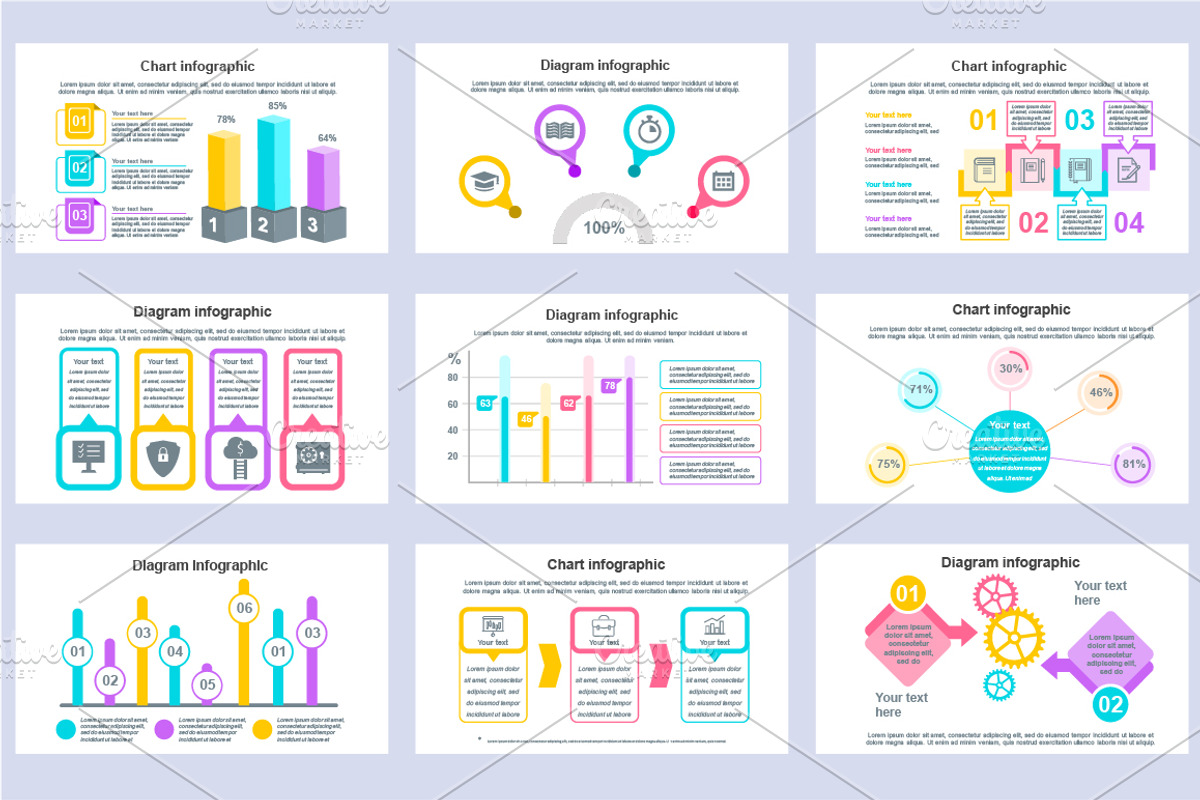 Simple Infographics Powerpoint, a Presentation Template by alexdndz