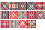 #109 Pretty Modern Plaid Patterns, a Pattern Graphic by Plaid4You (Thumbnail 2 of 11)