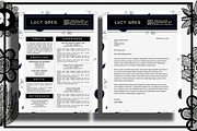 Lucy Greg Modern Resume CV Template, a Resume Template by Stand Out Shop (Thumbnail 3 of 3)