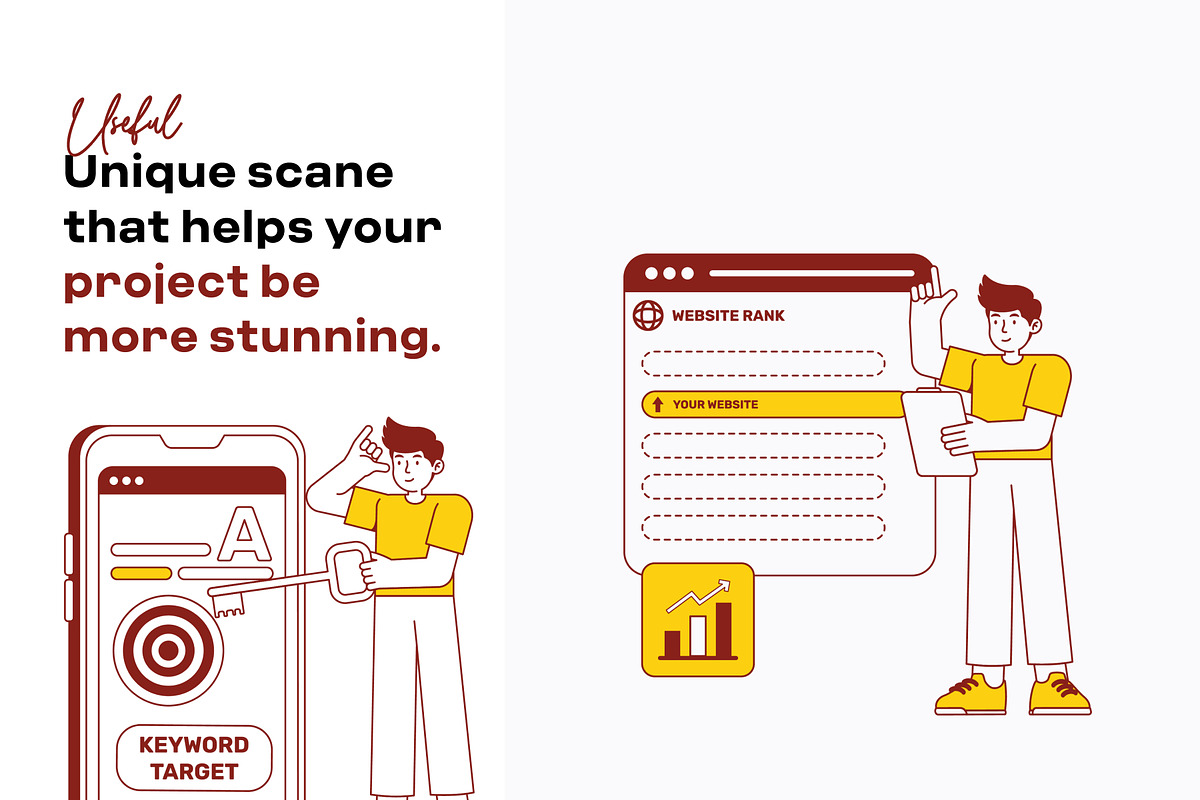 SEO Website Optimization, an Illustration by orenjidesign (Photo 2 of 8)