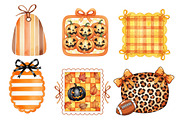 Coquette Fall Halloween Border Frame, an Illustration by Designworld (Thumbnail 3 of 5)