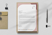 Letterhead Template Word, a Stationery Template by ResumeDevisers (Thumbnail 5 of 7)