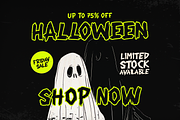 Chiller Mark | Horror Font, a Handwritten Font by Denustudios (Thumbnail 6 of 12)