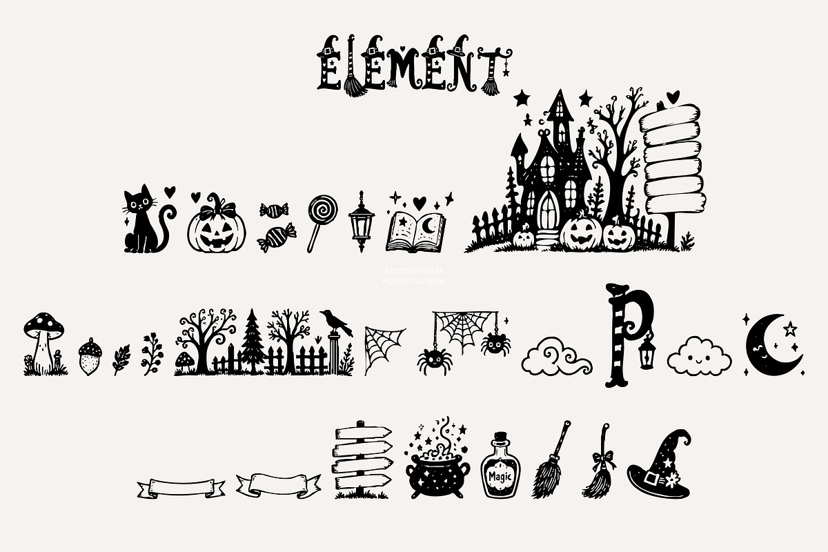 Witchy Wiggles, a Handwritten Font by Art StoreID (Photo 8 of 14)
