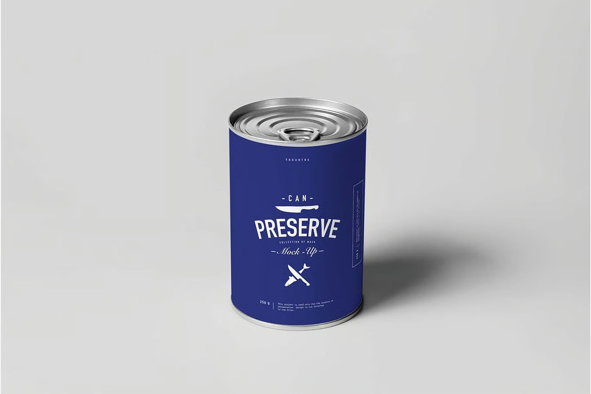 Can Preserve Mock-up, a Packaging Mockup by zippypixelstudio (Photo 8 of 8)