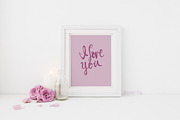 Valentine Text and Quote Overlays, an Illustration by Porter Fig (Thumbnail 4 of 4)