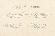 Martoni//Clean, a Script Font by artisans (Thumbnail 5 of 7)