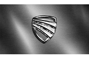 Silver Steel Chrome Mockup, a Brushes & More by studiogstock (Thumbnail 3 of 5)