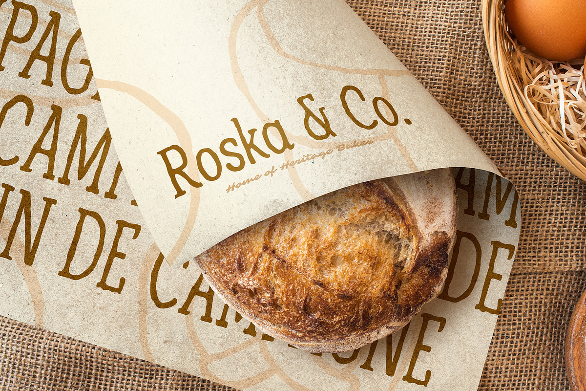 Wild & Noise - Rustic Vintage Serif, a Handwritten Font by Typia Nesia (Photo 8 of 11)