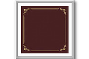 Floral Vector Fine Frame, a Background Graphic by FineArtStudio (Thumbnail 3 of 3)