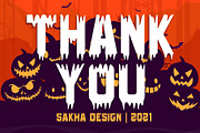 Pumpkin Smile - Display Font, a Handwritten Font by alifryanzulfikar (Thumbnail 6 of 6)