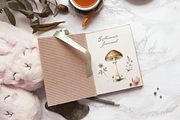 Vintage Mushroom Illustrations, a Decorative Illustration by youtoview (Thumbnail 11 of 13)