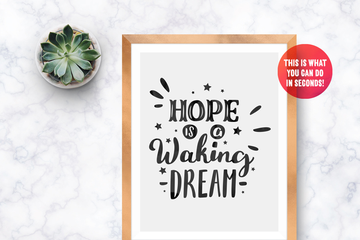 Frame'azing ‒ 8.5x11 Frame Mockups, a Print Template by Frisk Shop (Photo 8 of 9)