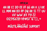 Impulsa - Handwritten Bold, a Font by Ian Irwanwismoyo (Thumbnail 6 of 6)
