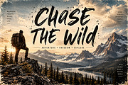 Wild Taker — Bold Brush Script Font, a Script Font by Wow Magic (Thumbnail 3 of 4)