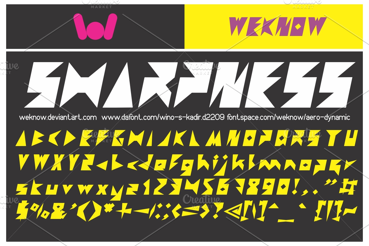 creative mind font preview 3