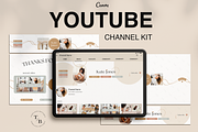 YouTube Channel Branding Kit | Canva, a Social Media Template by Templates Boutique (Thumbnail 1 of 8)