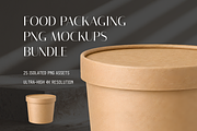 Food Packaging PNG Mockups Bundle, a Packaging Mockup by Threestudio (Thumbnail 1 of 3)
