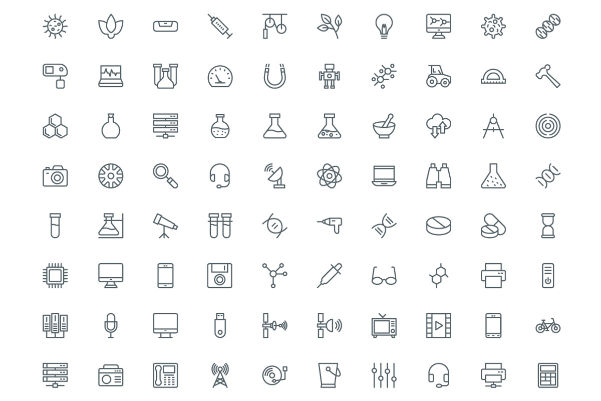 470 Science and Technology Line Icon, an Outline Icon by Vectors Market (Photo 3 of 6)