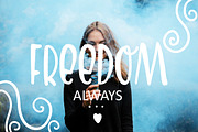 Amaury handwritten font, a Script Font by Wewhitelist (Thumbnail 4 of 9)