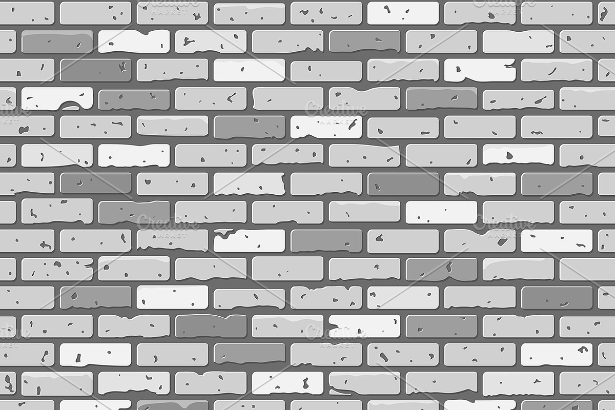Set Seamless Brick Wall Textures, a Decorative Illustration by TAlex (Photo 6 of 6)