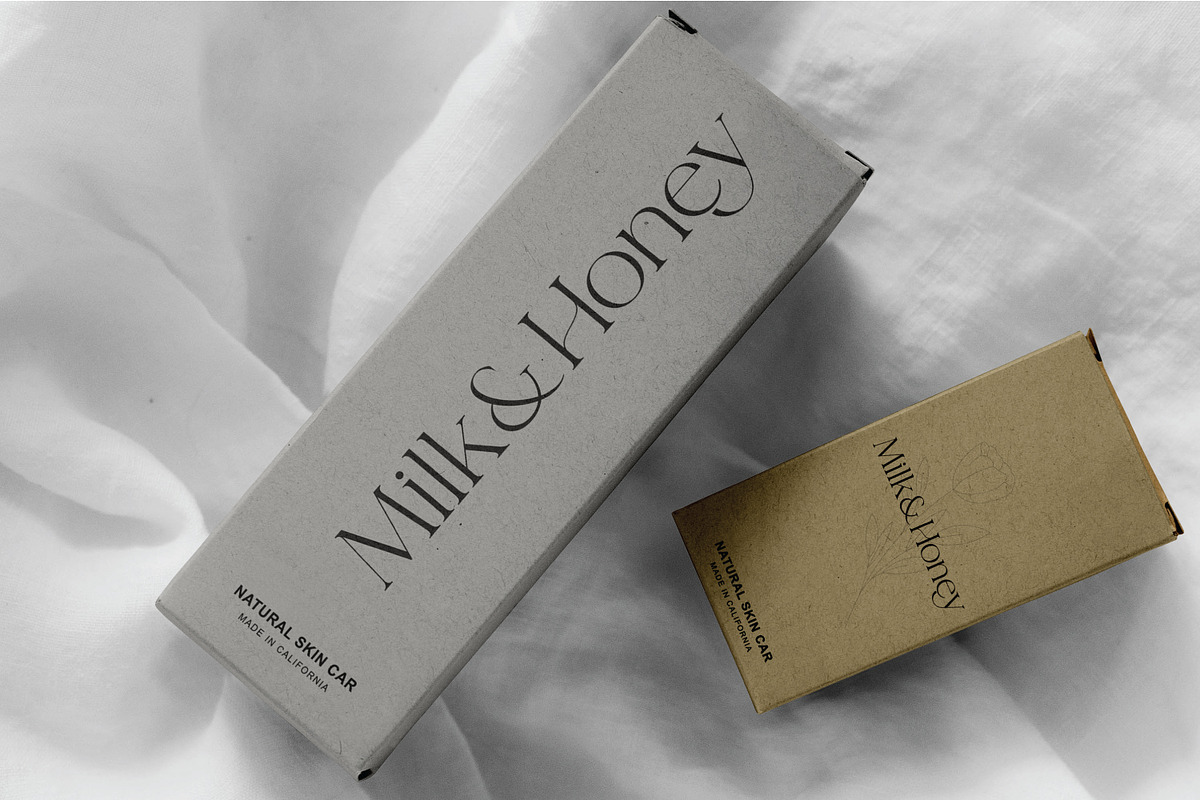 Clothing Brand Milk And Honey Ropa Misspiece Stylish Modern Font