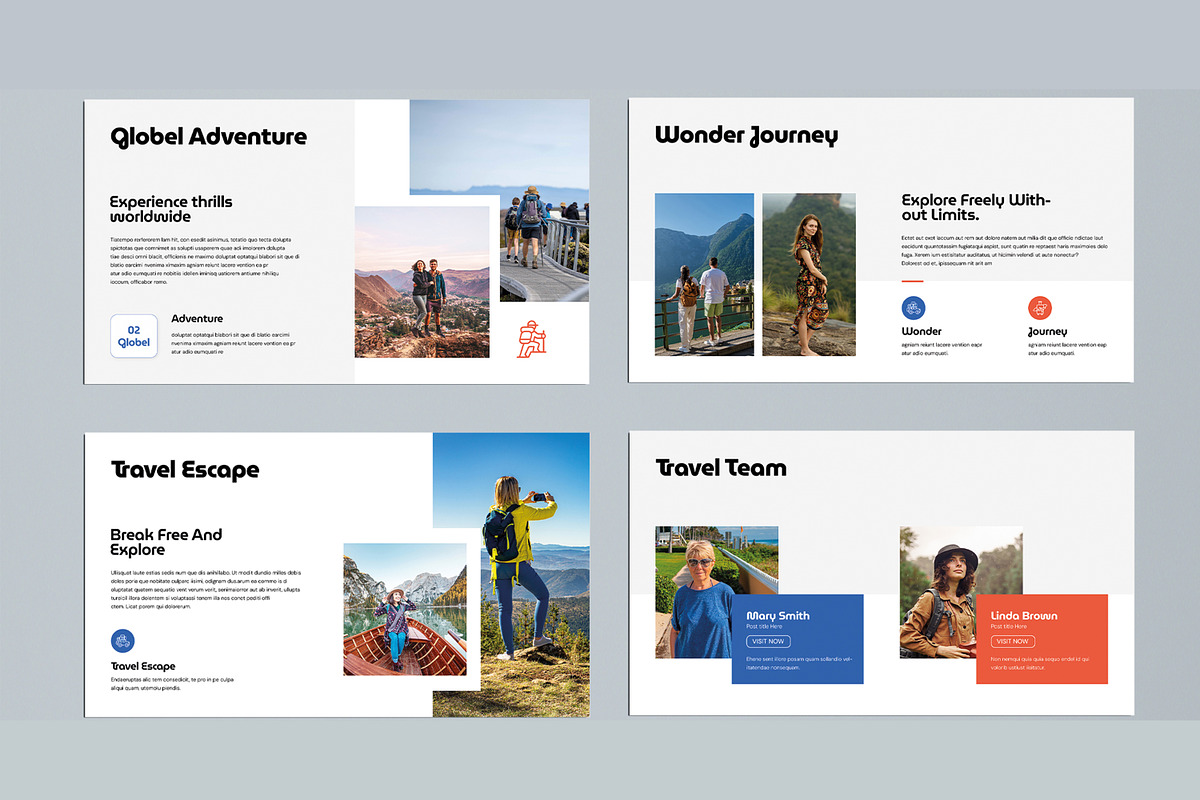 Dream Travelling Presentation, a Presentation Template by MightyDesign (Photo 3 of 8)