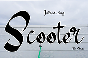 Scooter, a Script Font by cocodesign (Thumbnail 1 of 6)