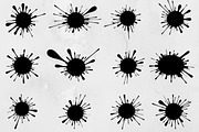 Splash Silhouette SVG, a Texture Illustration by newminddesign (Thumbnail 1 of 3)